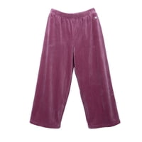 Pillin - Calza Niña Wide Leg Cintura Elasticada Ciruela