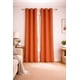 thumbnail image 1 of Cortina 100% Blackout de Tela Engomada 2 Paños naranja, 1 of 5