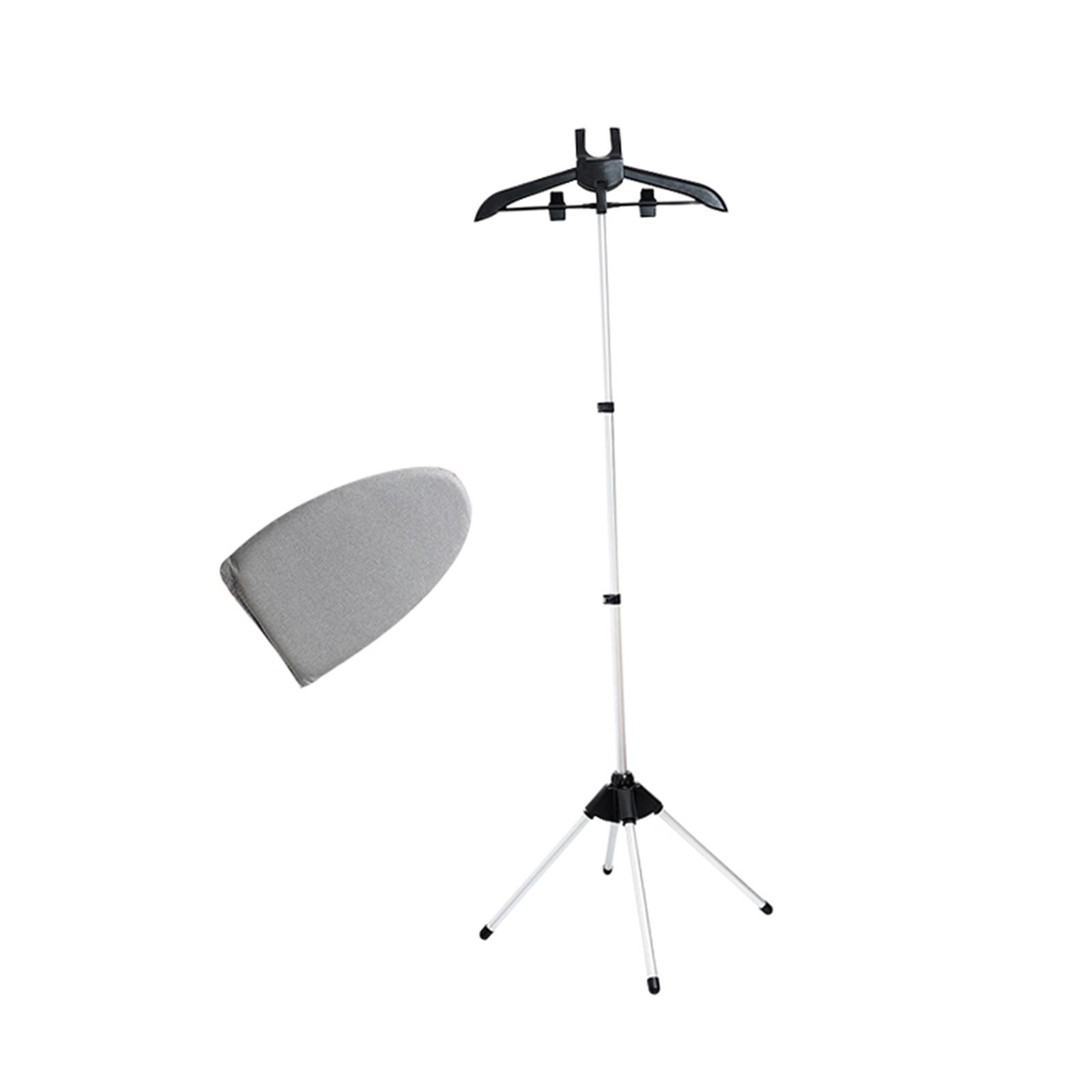 Bothyi - Soporte Para Plancha De Vapor 84-160 Cm Altura Ajustable Soporte Para Máquina De Planchar De Pie Negro