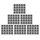 thumbnail image 2 of 120 Piezas De Almohadillas Para Interruptor De Teclado, Piezas Universales Para Teclado Intercambiable En Caliente, Estilo A EVA, 2 of 5