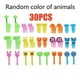thumbnail image 1 of Make Mealtime Fun with 10 Reusable Mini Animal Forks for Kids - Perfect for Food, Cakes, Snacks, and Fruit Decorations, 1 of 5