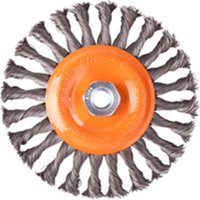 Grata Circular Acero Templazo Trenzado 6'' - Calibre 0.5 Mm - Toma M14 - Hela