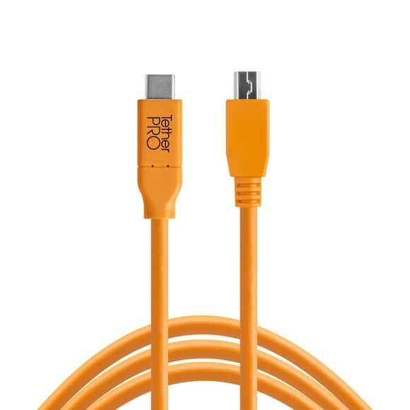 Cable Tether Tools TetherPro USB-C a 2.0 Mini-B 5 Pines 4.6 m