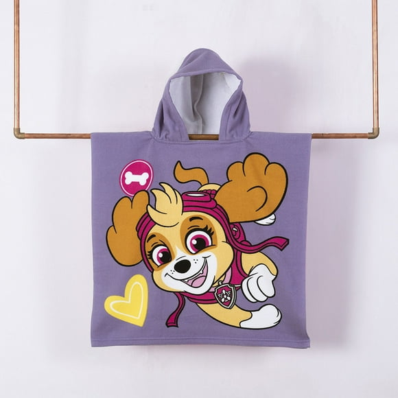 Toalla Playa Capucha MF 60x120 Paw Patrol Pals