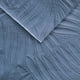 thumbnail image 4 of Quilt Liso Velvet Ibiza Petróleo 1,5 Plazas, 4 of 5