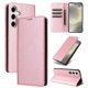 thumbnail image 1 of Funda Cartera para Samsung Galaxy S24 Plus con Ranuras Tarjetas y Soporte - Protección Completa Oro rosa, 1 of 5