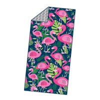 Magideal - Toalla De Playa, Toalla De Piscina, Secado Rápido, Manta De Playa Suave De Gran Tamaño, Toalla, Toalla De Baño Para Vacaciones, Natación, Baño, Spa, P Flamenco