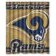 thumbnail image 1 of Cortina de ducha de los St. Louis Rams, juego de cortina de baño con ganchos, tamaño 60 x 72 pulgadas, 1 of 3