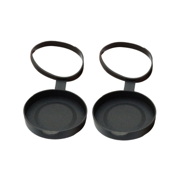 La Tapa De Lente Binocular Reemplaza El Objetivo De Las Cubiertas Protectoras Negras De La Instalación Simple De Las Piezas
