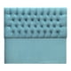 thumbnail image 1 of Respaldo Capitone Premium King Felpa Turquesa, 1 of 3