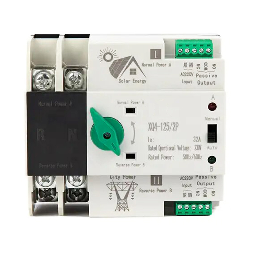 Soliot - Interruptor Ats Transferencia Automática 32A Monofásico