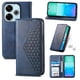 thumbnail image 3 of Funda Flip FOXDOCK para Xiaomi POCO M6 Pro 4G , Estilo Billetera con Diseño Rombo, Correa de Mano y Soporte, Uso Diario, 3 of 6