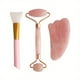 thumbnail image 1 of Luxurious Natural Quartz Jade Roller - The Perfect Gift for Women to Rejuvenate Their Skin with Facial Massage & Gua Sha Scraping!, 1 of 5