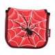 thumbnail image 1 of Universal Golf Mallet Putter Cover Cuadrado Headcover Cierre Magnético Guard Spider Red, 1 of 5