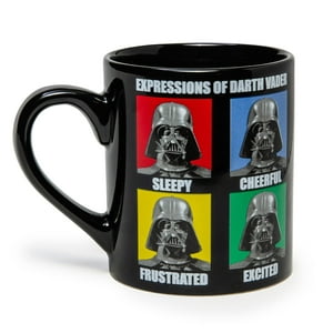 Taza De Café Silver Buffalo Star Wars Darth Vader 414Ml