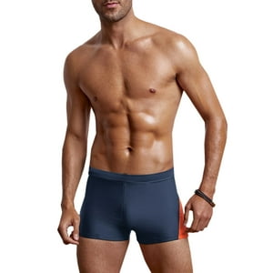 Hip Gris Short Traje De Baño Elástico Sexy Hombre Gloriahoon