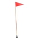 thumbnail image 2 of Bandera de seguridad para Kayak de 4 pies, accesorios de Base de bandera de barco de seguridad, fácil instalación, bandera de Kayak, montaje en pista,, 2 of 5