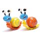 thumbnail image 1 of Garden Decor Snail Juego De 2 Unidades De Metal (amarillo Y Naranja), 1 of 7