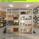 thumbnail image 3 of Pack 2 Estante Rack Metalico 180x90x40 Repisa Galvanizado, 3 of 6