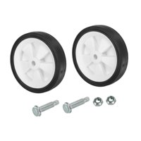 Ioensy - 2 Ruedas Para Compresor De Aire (14,8 Cm), Color Blanco