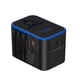thumbnail image 1 of Adaptador de enchufe de viaje Ceptics World con PD de 33,5 W y QC 3.0, 1 of 9