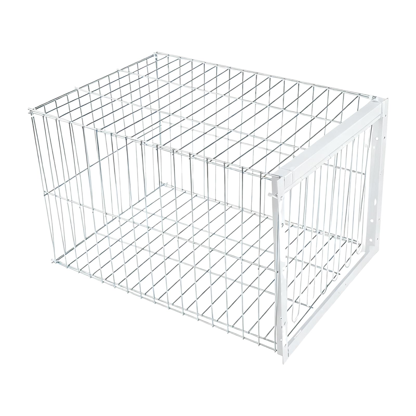 Ioensy - Jaula Trampa Para Pájaros Automática, Adorno De Metal Resistente Para Jardines, Almacenes Y Palomas, 1 Entrada