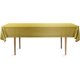 thumbnail image 4 of Mantel de plástico dorado DecorRack 137 × 274 cm – Pack de 12, 4 of 6