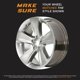 thumbnail image 3 of Juego de cubiertas para ruedas PACRIM 46 cm para Dodge Charger R/T, 3 of 6