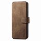 thumbnail image 2 of Funda Billetera Magnética para Samsung Galaxy A05S Soporte Tarjetas Desmontable Marrón, 2 of 6