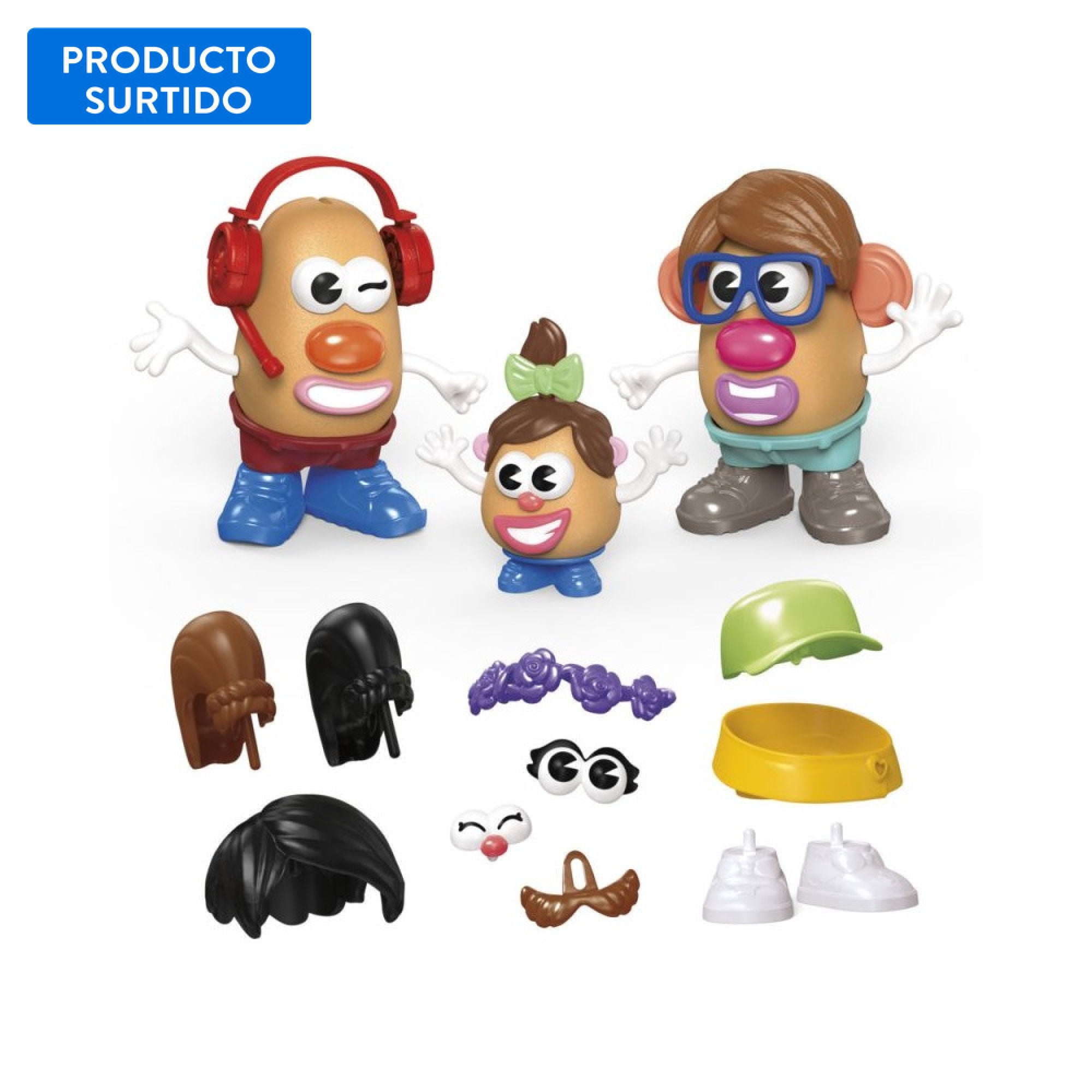 Figura Didáctica Cara De Papa Crea Tu Familia