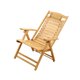 thumbnail image 2 of Silla Reclinable Silla De Dormitorio Silla Plegable De Madera Para Balcón Patio Trasero Silla De Playa Reposacabezas, 2 of 5