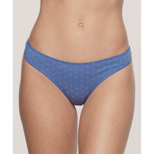 Calzon Tanga Bajo Algodon Estampado Mujer LADY GENNY