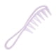 thumbnail image 2 of Peine De Dientes Anchos Mini Para Desenredar Cabello Húmedo O Seco Rizado Mojado Ondulado Cabello Grueso Púrpura, 2 of 5