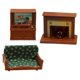 thumbnail image 5 of Muebles En Miniatura Para Casa De Muñecas, Sofá En Miniatura Para Decoración De Dormitorio Y Estudio, 1:18, 5 of 5