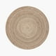 thumbnail image 1 of Alfombra Redonda Yute Gobi 120 Crudo, 1 of 3