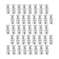 Ioensy - 20 Topes De Cable Con Abrazaderas De Bloqueo De Metal Para Bicicletas Motorizadas