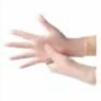 Jwonder - Guantes De Vinilo Transparente Talla L