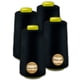 thumbnail image 1 of Hilo de Sobrehiladora WAFASSZD 12000 yd Negro Poliéster - Pack de 4, 1 of 7