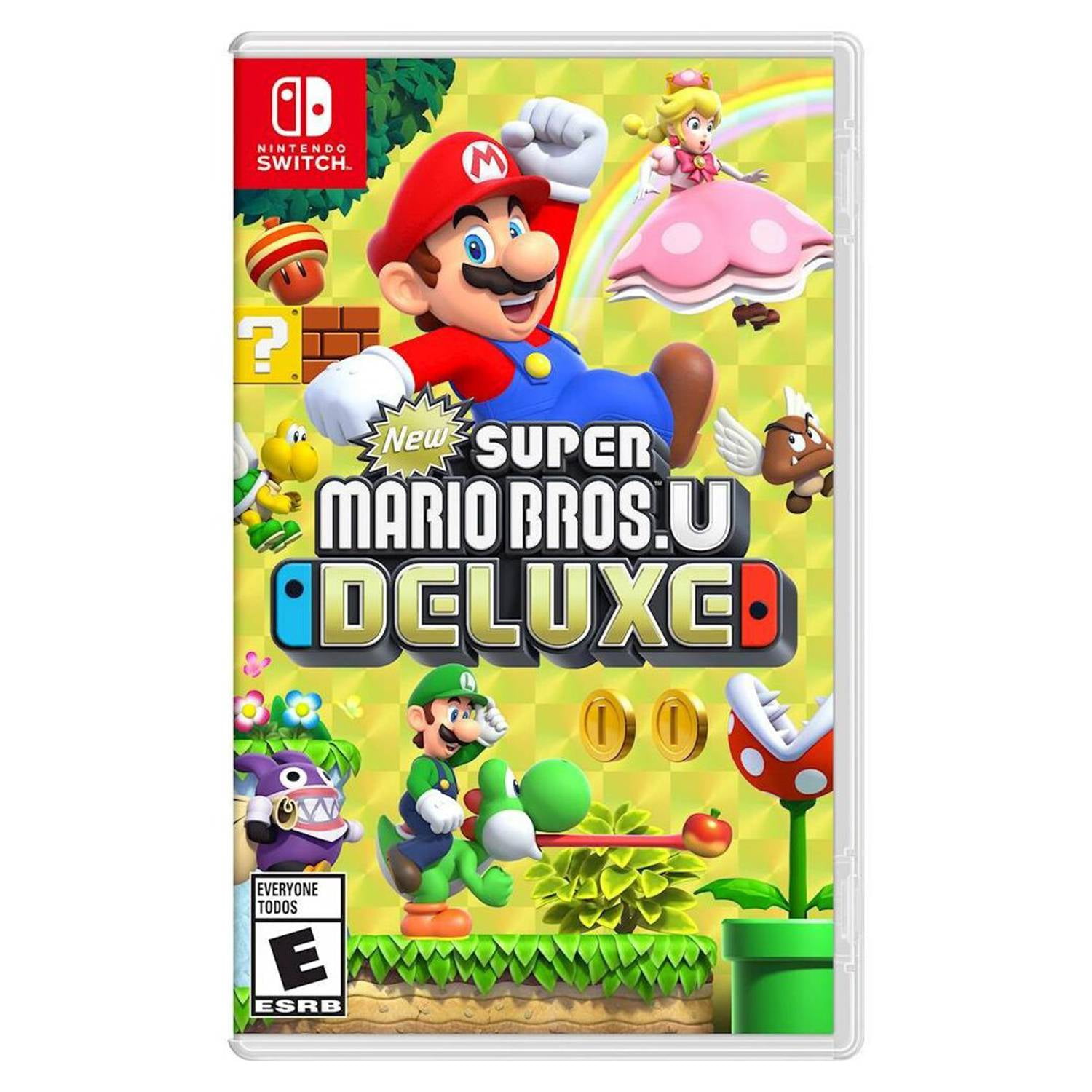 Nintendo - Videojuego Super Mario Bros U Deluxe Switch