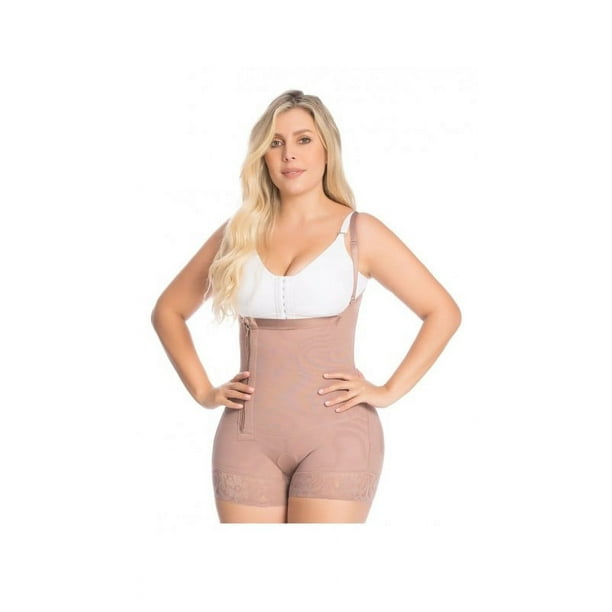 Faja postquirurgica short strapless 11046