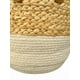 thumbnail image 4 of Canasto Yute y algodón tejido Grande 30CM Ancho, 4 of 6
