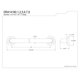 thumbnail image 2 of Barra de apoyo Kingston Brass Designer Trimscape Manhattan 18, 2 of 2
