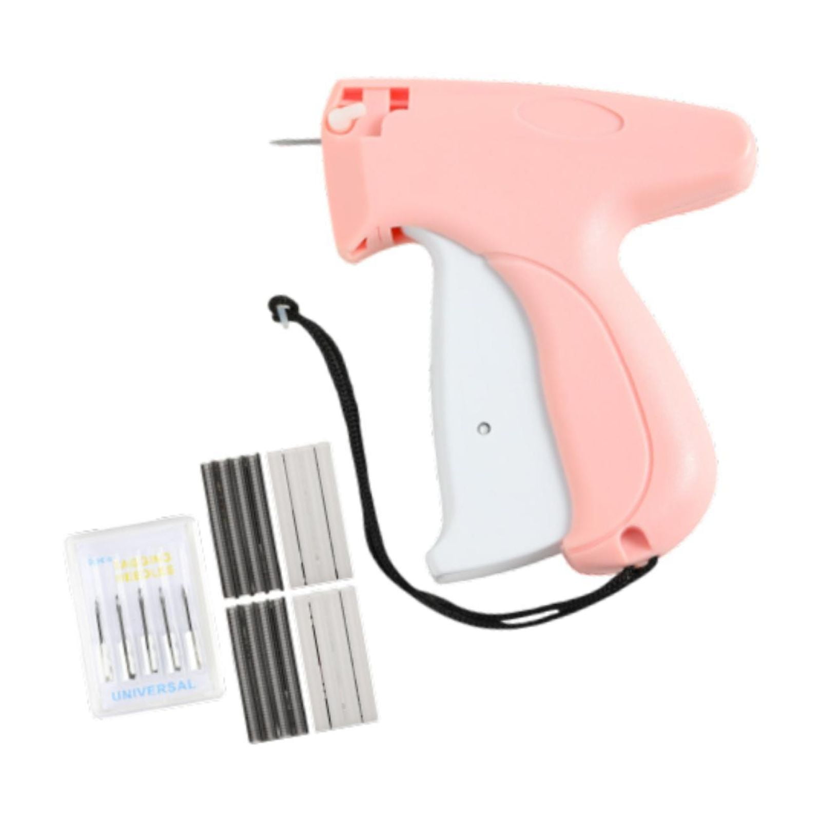 Magideal - Máquina De Coser Portátil Profesional Para Fijar Rápidamente La Ropa, Herramienta De Costura Para Prendas, Máquina De Etiquetas Para Tiendas Y Almacen Rosa