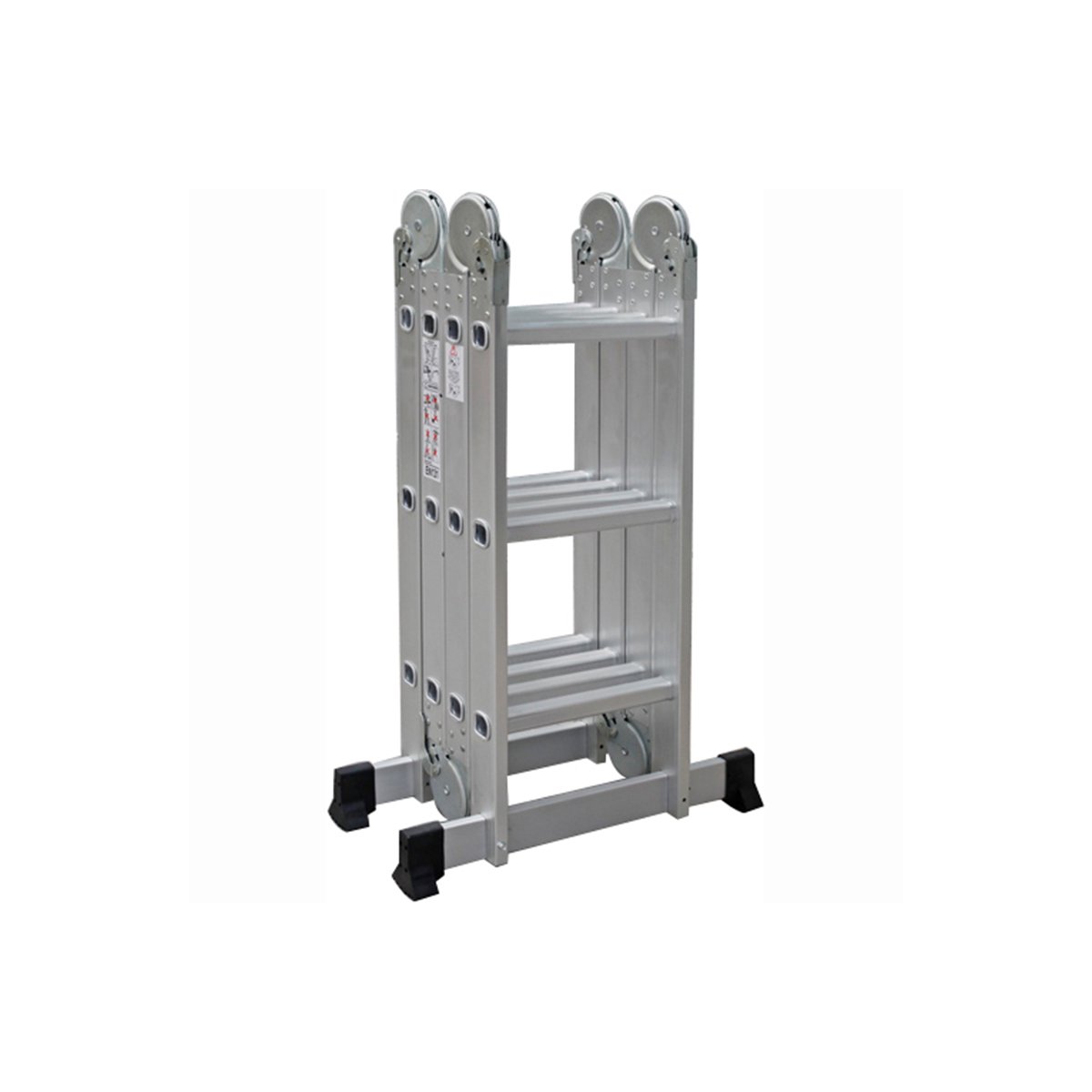 Qrubber - Escalera Aluminio Multiuso 3,5 Mts.