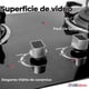 thumbnail image 5 of Cocina Encimera a Gas Licuado 2 platos Vidrio Templado Cocinilla Negro, 5 of 7