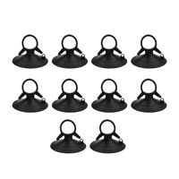 Magideal - 10 Uds Ventosas Ventosas Para Parabrisas De Coche Ventosas Pequeñas Ventosa De Pvc Para Tubería De Acuario, Organización Del Hogar, Espejos, Azulejos, Negro