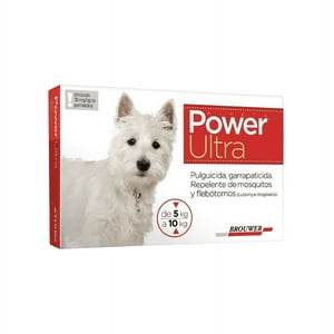 Brouwer - Antiparasitario Power Ultra Para Perros De 5 A 10 Kg.