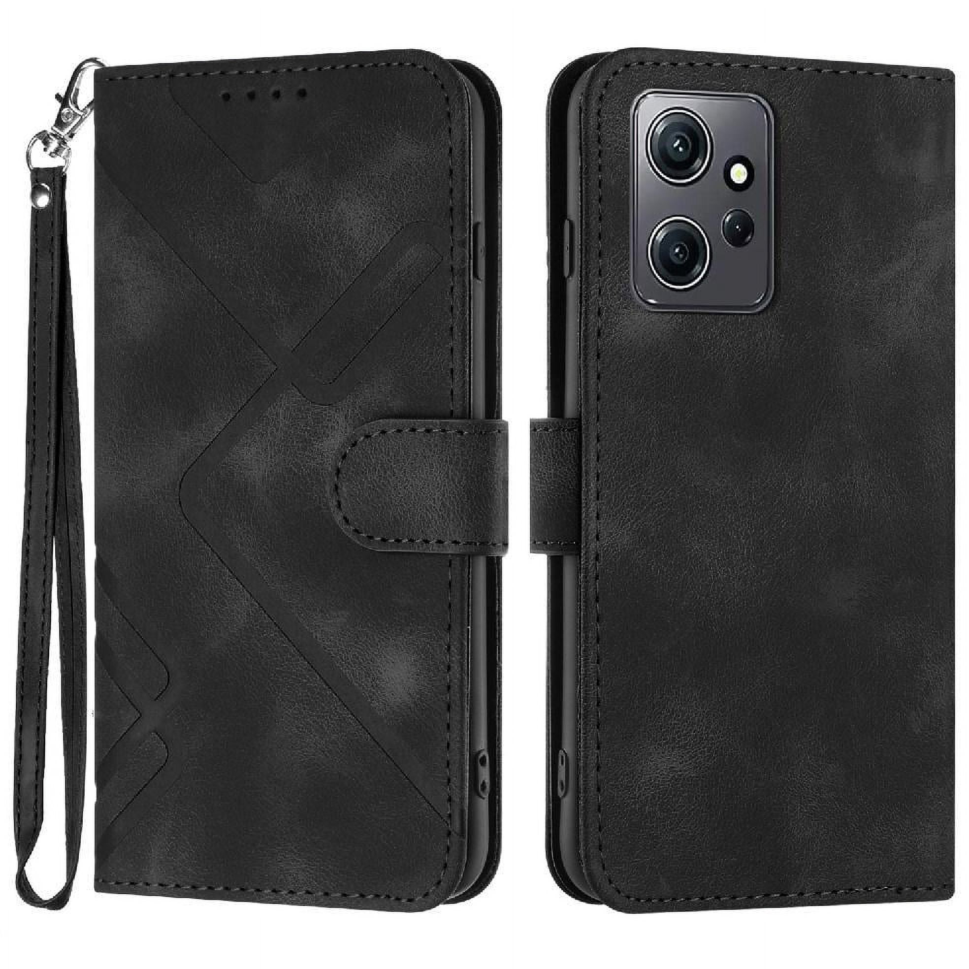 Funda Foxdock Para Xiaomi Redmi Note 12 4g – Tipo Libro Con Soporte, Billetera, Correa Y Diseño Elegante