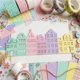 thumbnail image 3 of Troquel Trdxxx de acero al carbono con diseño de edificio para scrapbooking, 3 of 9