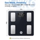 thumbnail image 2 of Báscula inteligente GE para peso corporal y grasa con Bluetooth, 2 of 7